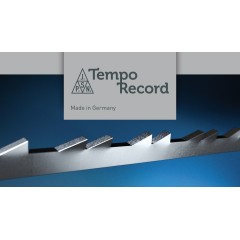 Brzeszczoty, podwójny ząb Niqua TEMPO RECORD Silver